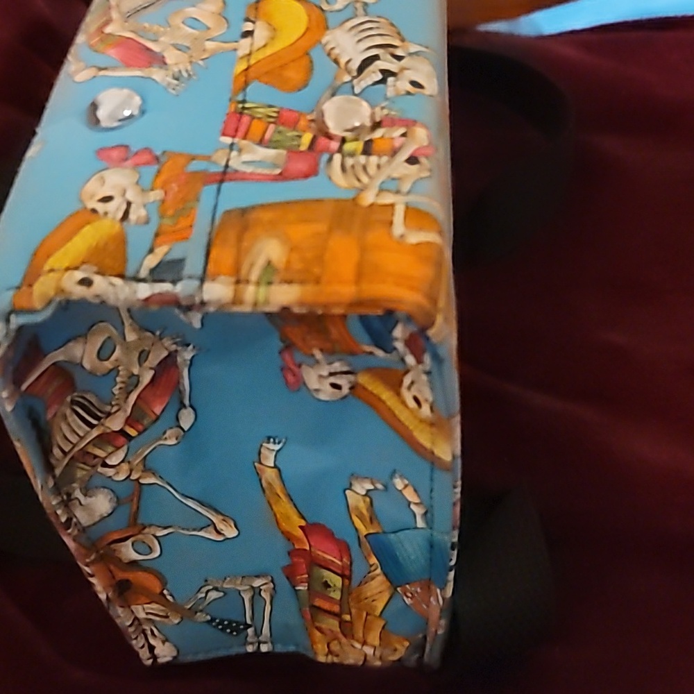 Skeleton Blue Bag - Picture 10 of 10